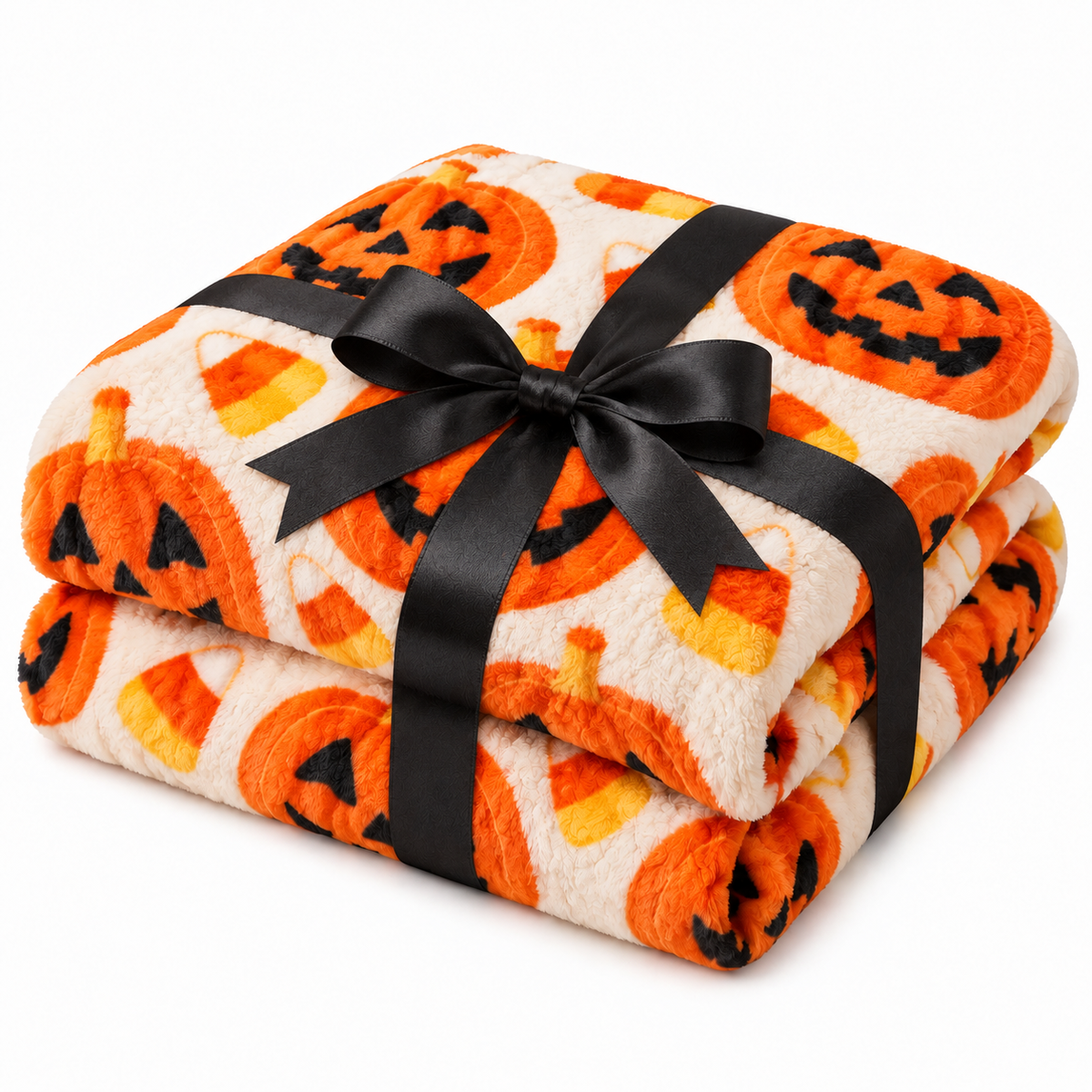 Citrouilles Sourire & Bonbons Candy Corn — Plaid Halloween