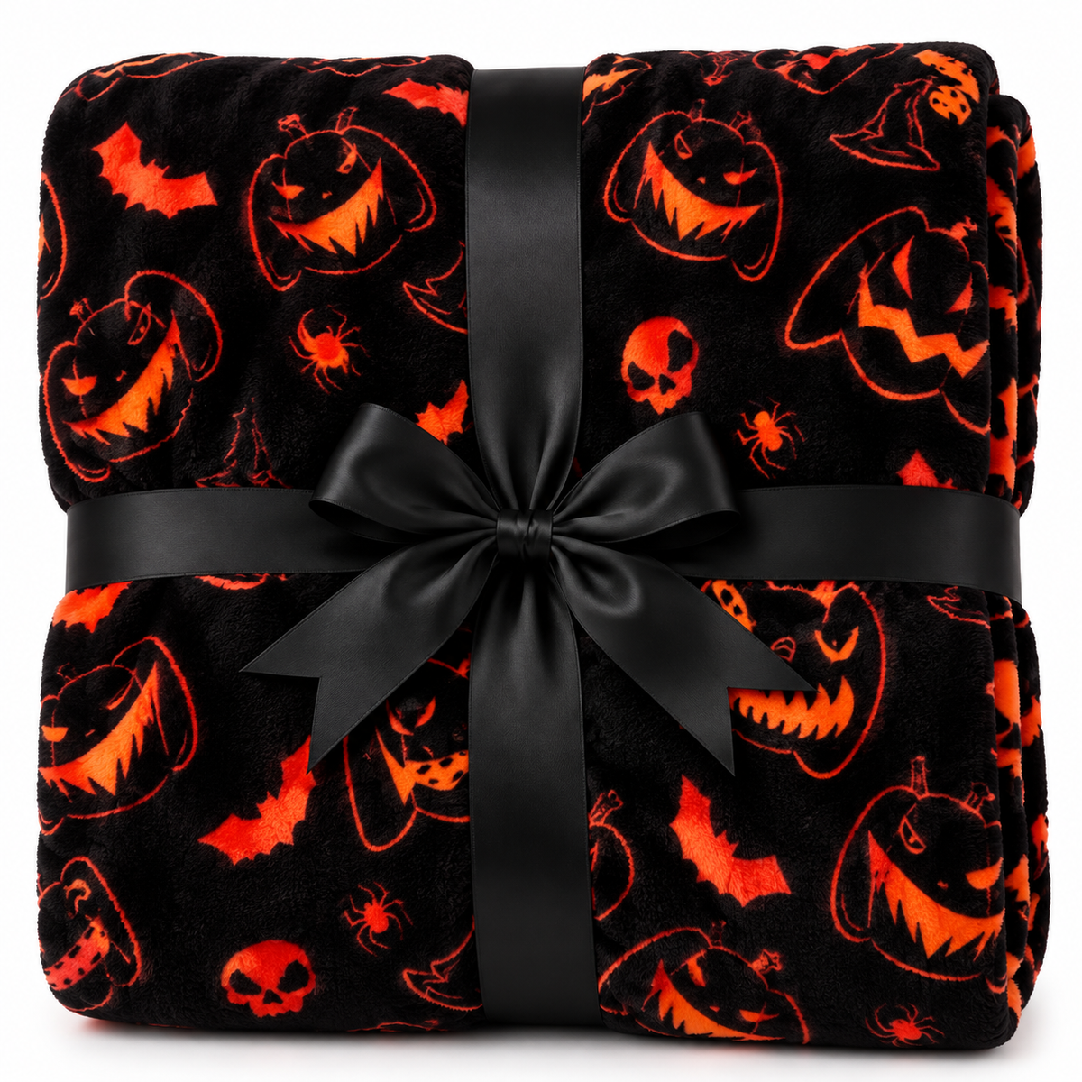 Citrouilles Ardentes — Plaid Halloween