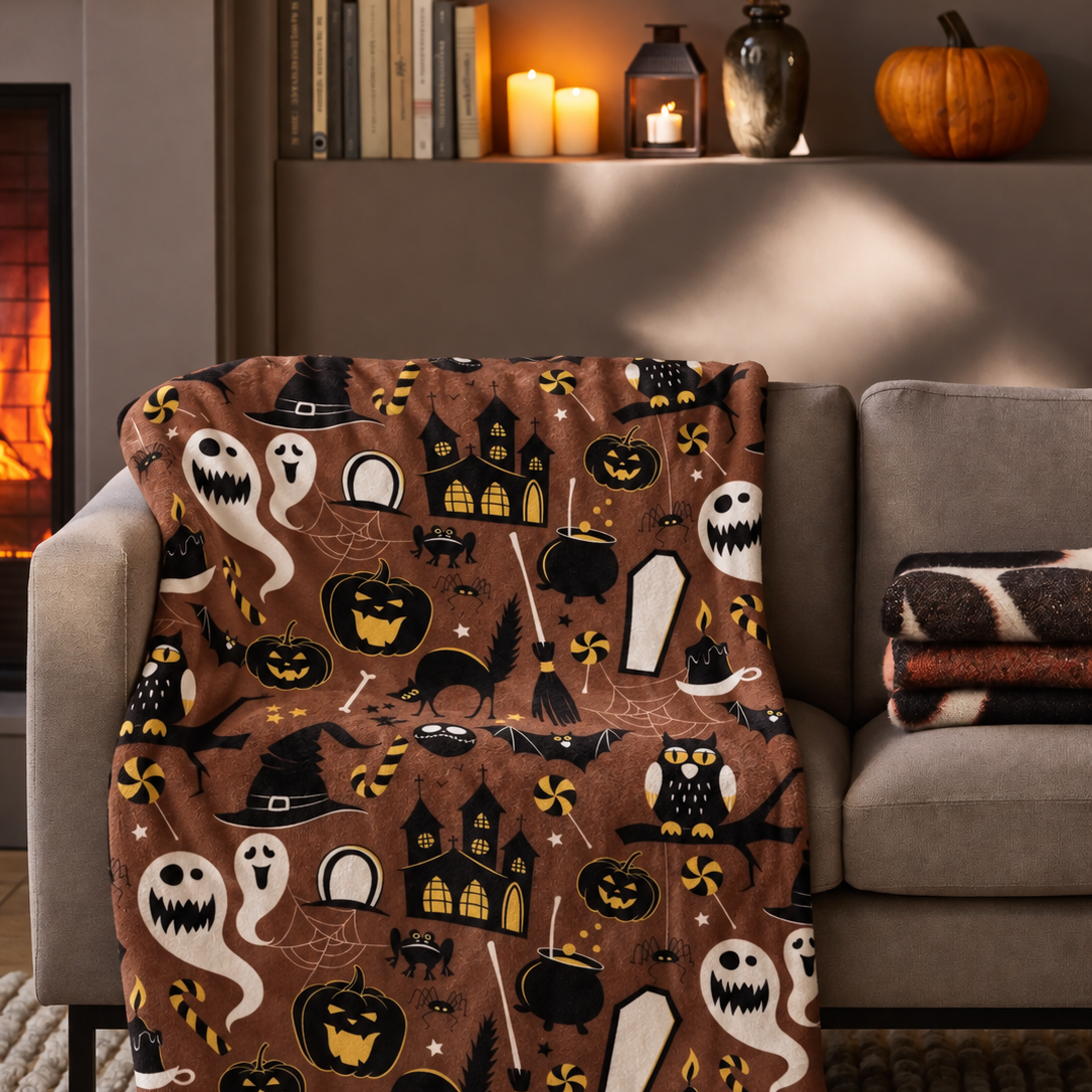 Fantômes & Citrouilles — Plaid Halloween
