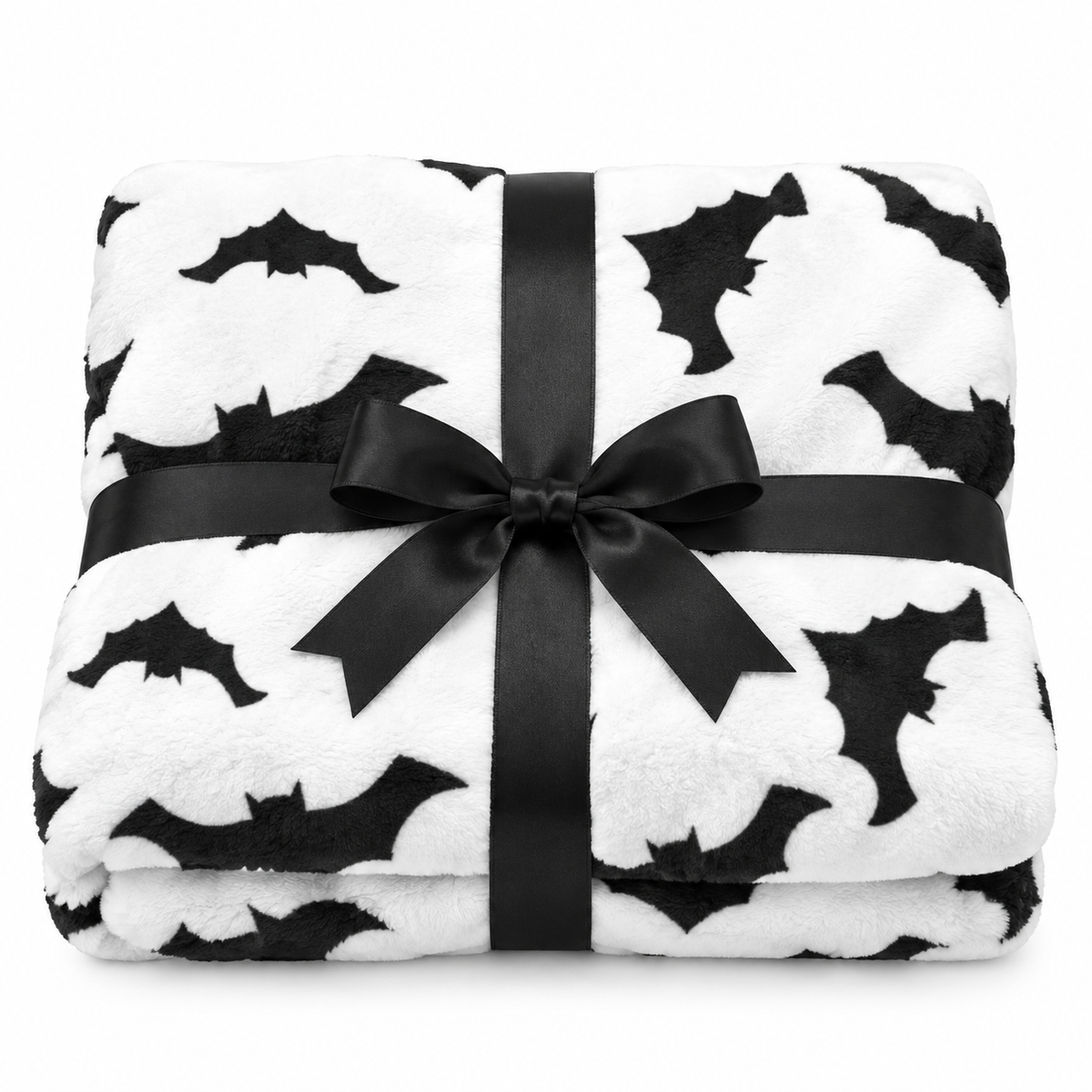 Chauves-Souris Noires & Nuit —  Blanche Plaid Halloween